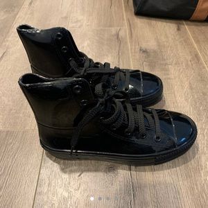 BARNEYS NEW YORK RUBBER RAIN HIGH TOPS